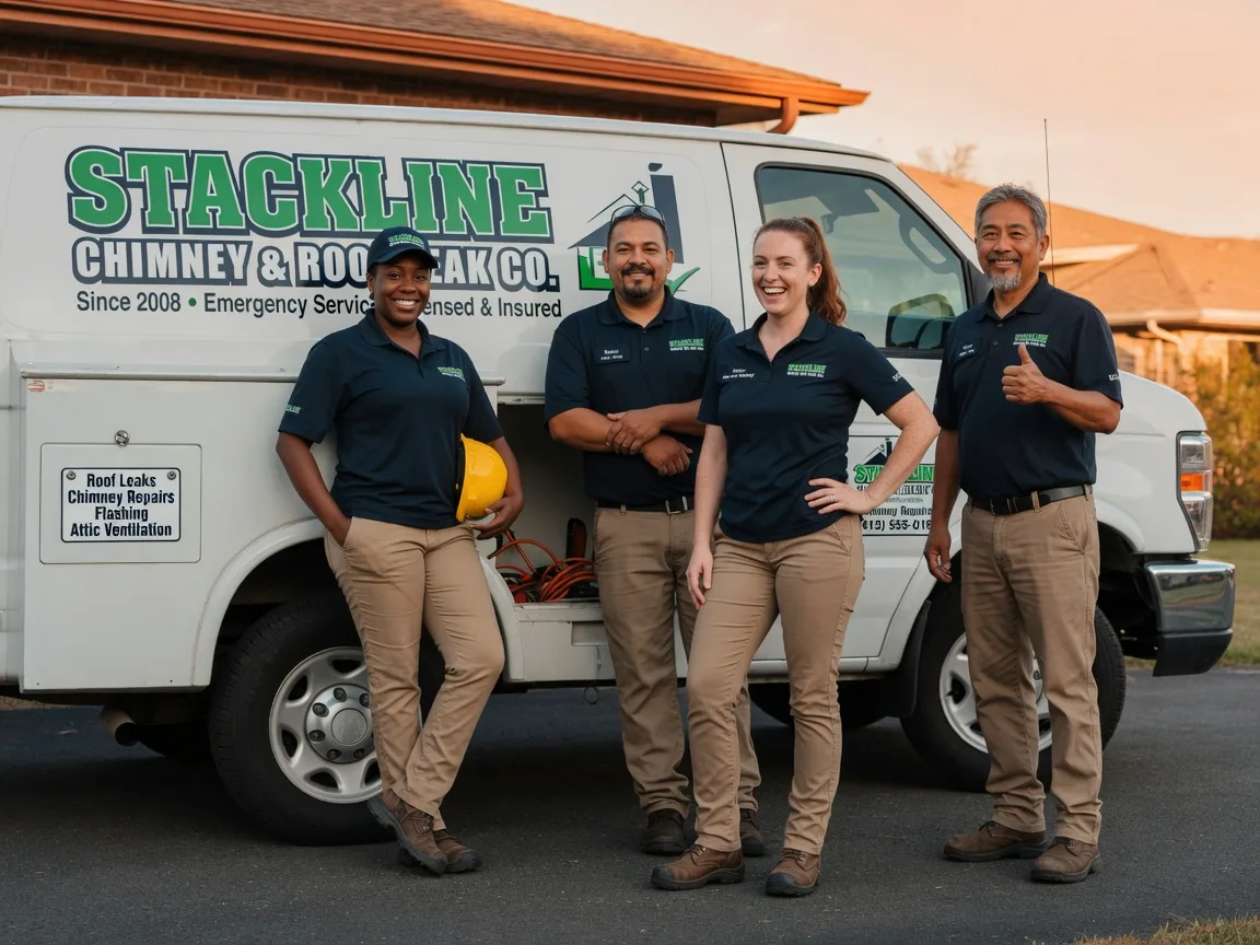 Chimney flashing repair company in Suffield, CT